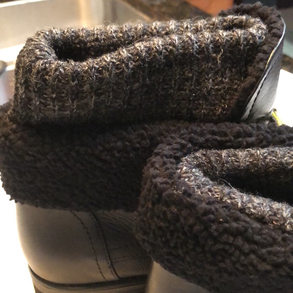 Musse & Cloud lace up ankle boots size 11 black - Picture 8 of 9